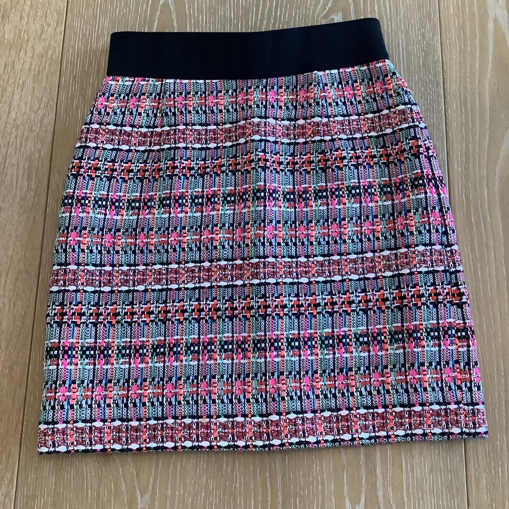MILLY Tweed Skirt Size 0